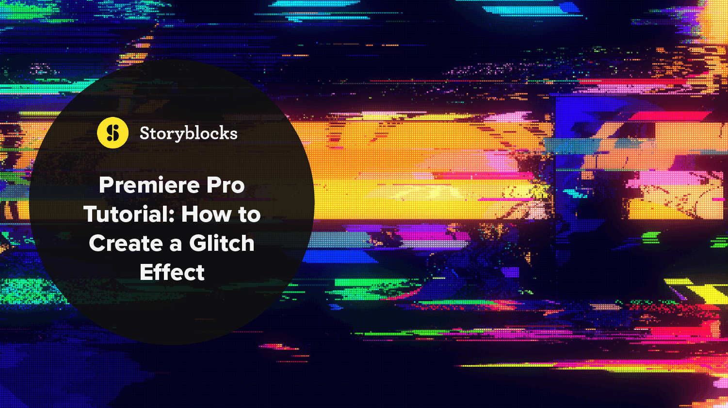 Premiere Pro Tutorial: How to Create a Glitch Effect
