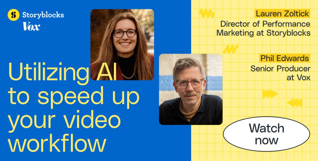 On-demand webinar with Phil Edwards of Vox - Utilizing AI to speed up your video workflow