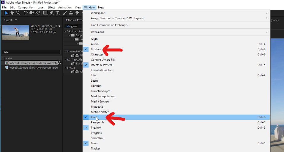 Paint & brushes in Adobe After Effects