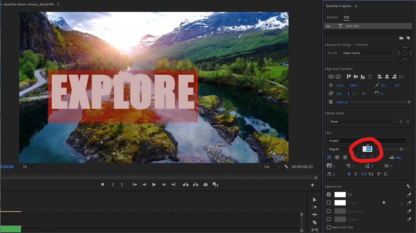 Adding Text to Video in Adobe Premiere Pro