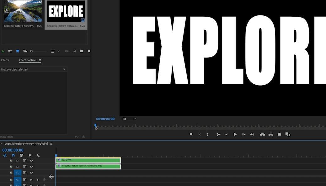 Adding Text to Video in Adobe Premiere Pro