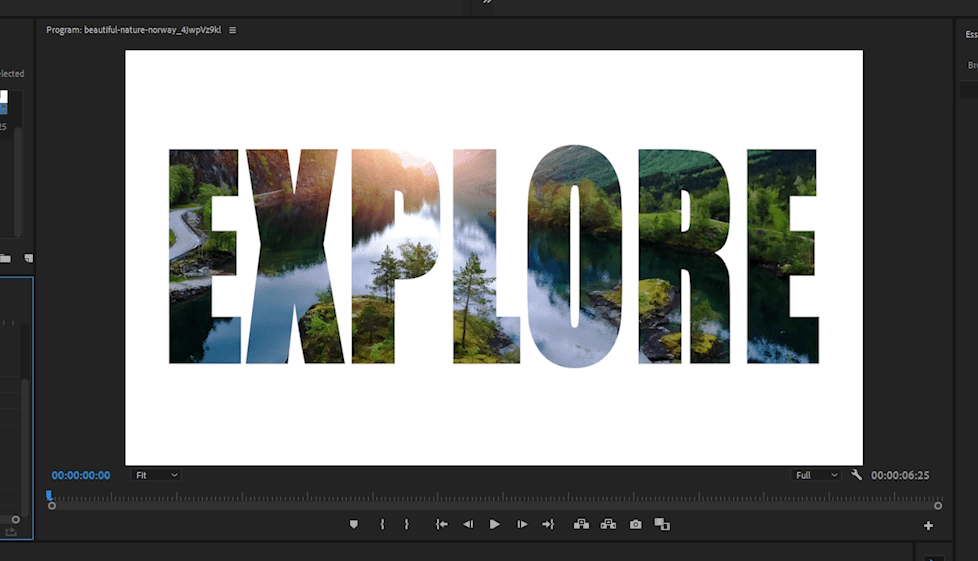 Adding Text to Video in Adobe Premiere Pro