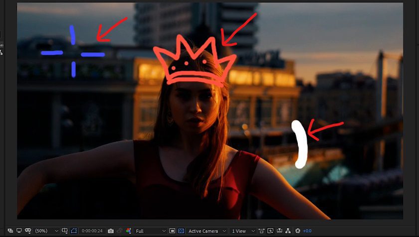 Add fill color to other layers -- 'Crown' and 'Explosion' layers.