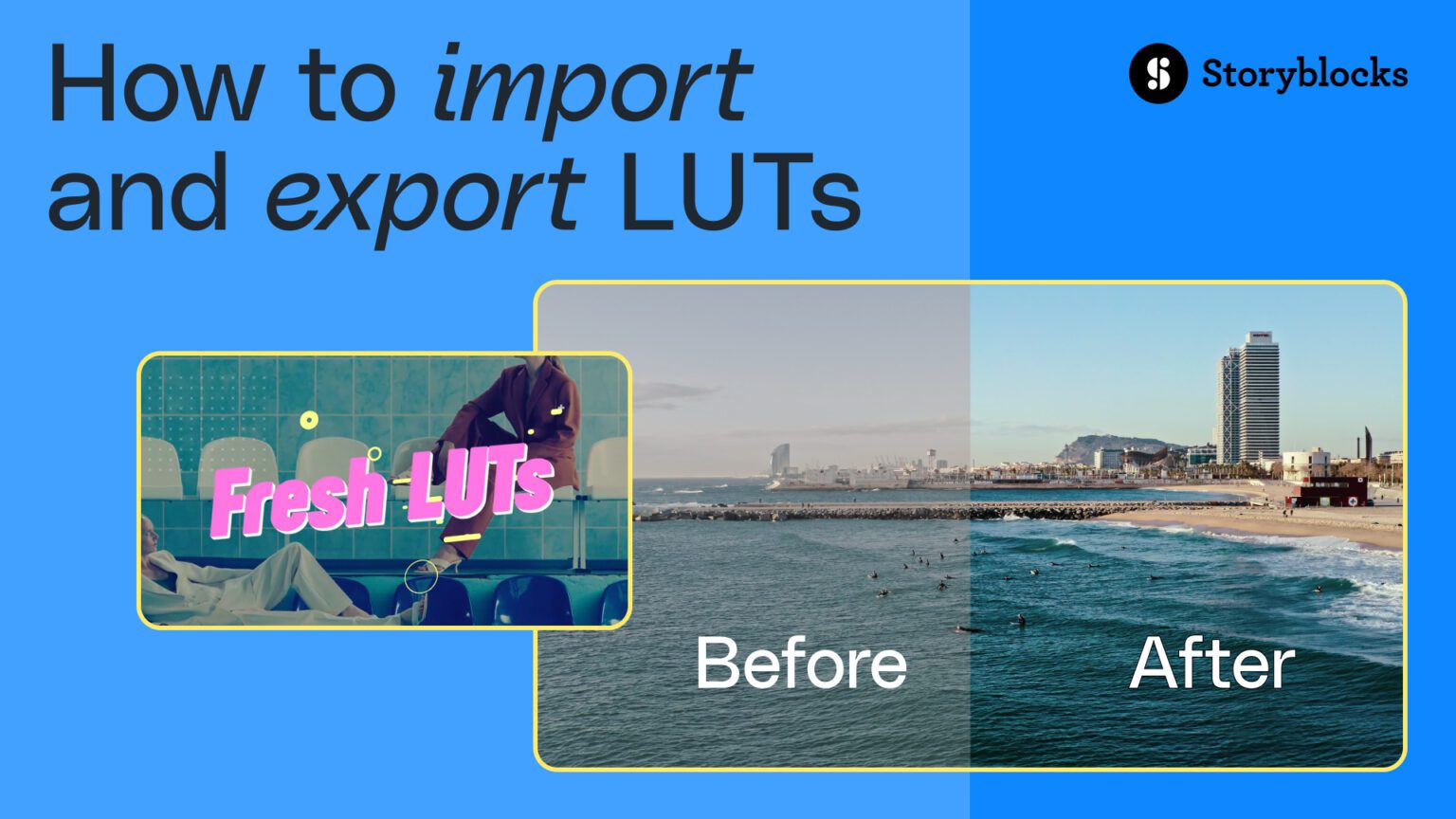 DaVinci Resolve LUTs: How to import and export